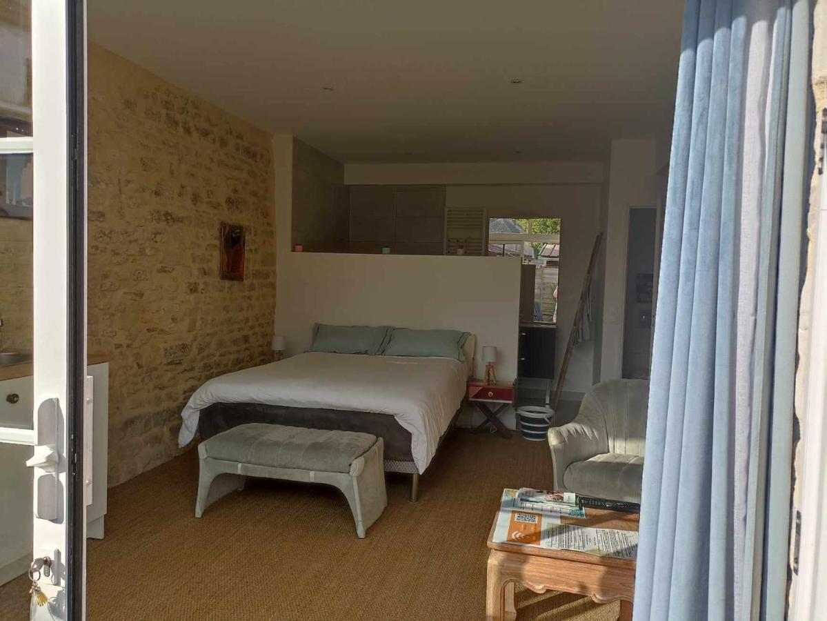 Studio Vargas Avec Jardin - Omaha Beach Colleville-sur-Mer Exterior foto